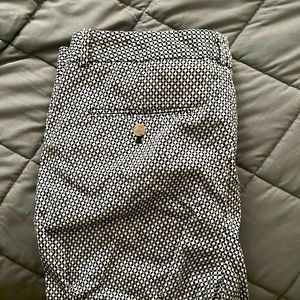 Black and white Calvin Klein work pant 12